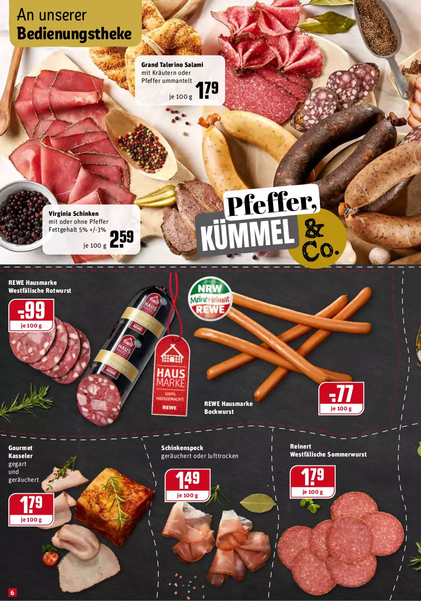 Aktueller Prospekt Rewe - Diese Woche im Angebot! - von 04.10 bis 09.10.2021 - strona 6