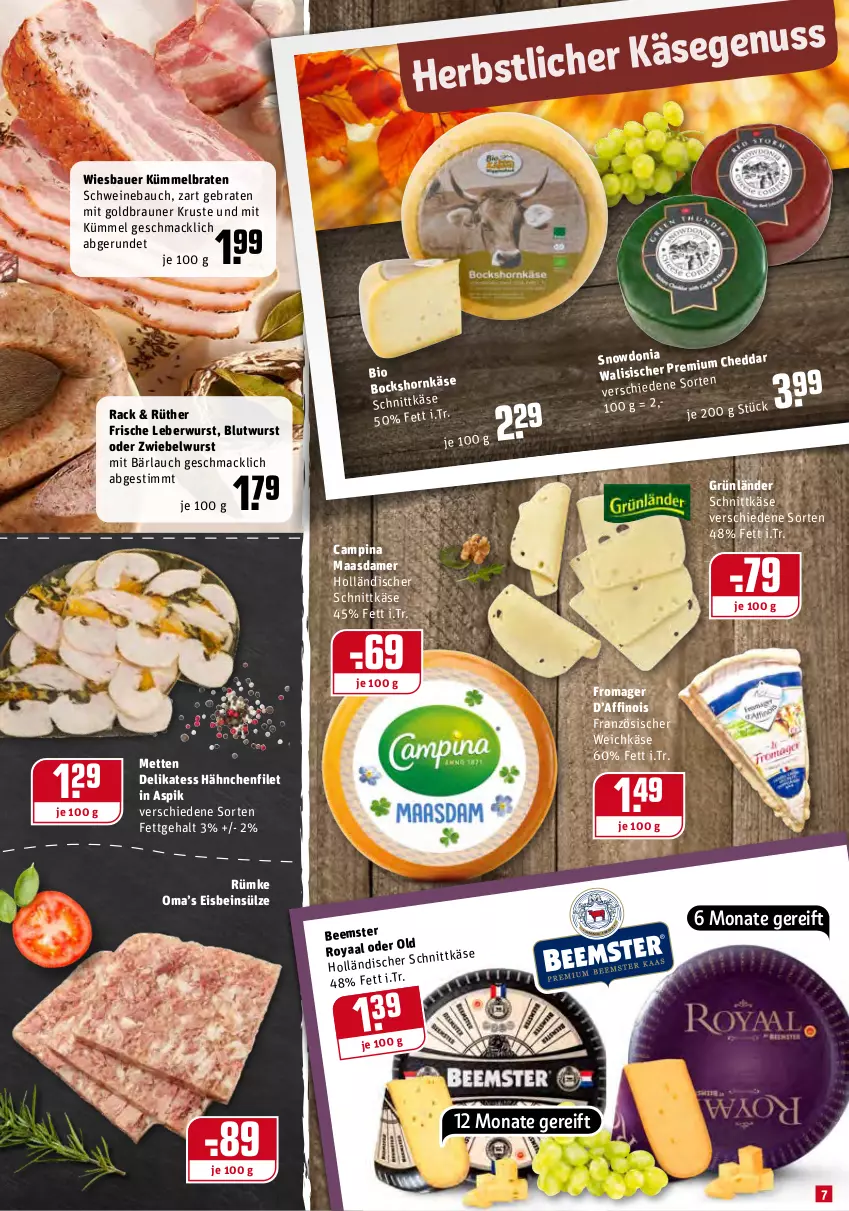 Aktueller Prospekt Rewe - Diese Woche im Angebot! - von 04.10 bis 09.10.2021 - strona 7