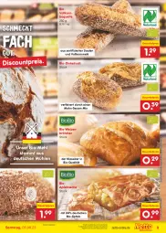 Gazetka promocyjna Netto Marken-Discount - Filial-Angebote - Gazetka - ważna od 05.08 do 05.08.2023 - strona 11 - produkty: angebot, apfel, Apfeltasche, auer, backofen, baguette, bestpreis, bio, brötchen, dauertiefpreis, discount, eis, korn, mehl, Ofen, reis, sesam, Tasche, Ti, tiefpreis, weizenbrötchen, ZTE