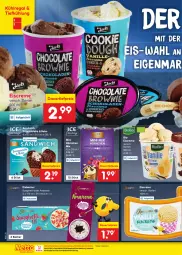 Gazetka promocyjna Netto Marken-Discount - Filial-Angebote - Gazetka - ważna od 05.08 do 05.08.2023 - strona 20 - produkty: ACC, auer, Becher, bestpreis, bio, creme, dauertiefpreis, eis, eisbecher, eiscreme, hörnchen, keks, kühlregal, ndk, regal, reis, sandwich, spaghetti, Ti, tiefpreis