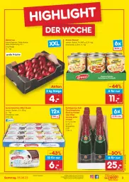 Gazetka promocyjna Netto Marken-Discount - Filial-Angebote - Gazetka - ważna od 05.08 do 05.08.2023 - strona 3 - produkty: angebot, bestpreis, chardonnay, eintopf, eis, erasco, flasche, fleisch, früchte, leckermäulchen, milch, Nektar, nektarinen, quark, reis, riesling, rotkäppchen, sekt, Ti, topf, ZTE