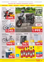 Gazetka promocyjna Netto Marken-Discount - Filial-Angebote - Gazetka - ważna od 05.08 do 05.08.2023 - strona 33 - produkty: akku, angebot, aperol, Bau, bosch, buch, bürste, bürsten, deutschlandcard, E-Bike, Elektro, Elektroroller, flasche, fritteuse, Garten, gefrierschrank, Heißluftfritteuse, korb, kracher, kühlbox, lebensmittel, rezept, Roller, Schrank, Sport, spülmaschinen, telefon, Ti, uhr, ZTE