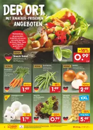 Gazetka promocyjna Netto Marken-Discount - Filial-Angebote - Gazetka - ważna od 05.08 do 05.08.2023 - strona 4 - produkty: angebot, angebote, ball, bestpreis, bohne, bohnen, Bundmöhren, Buschbohnen, champignon, champignons, eis, Frühkartoffeln, kartoffel, kartoffeln, möhren, ndk, reis, rwe, salat, Schal, Schale, schnitten, snack, speisefrühkartoffeln, Tapas, Ti, wrap, zwiebel, zwiebeln