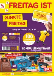 Gazetka promocyjna Netto Marken-Discount - Filial-Angebote - Gazetka - ważna od 05.08 do 05.08.2023 - strona 42 - produkty: akku, akkuschrauber, bestpreis, buch, coupon, deutschlandcard, discount, eduscho, eis, erde, guthabenkarte, gutschein, gutscheine, koffer, ladegerät, mac, marken-discount, milch, ndk, Rauch, reis, säge, schnellladegerät, Spezi, Sport, stichsäge, Tchibo, Ti