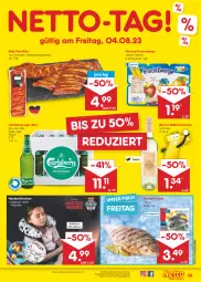 Gazetka promocyjna Netto Marken-Discount - Filial-Angebote - Gazetka - ważna od 05.08 do 05.08.2023 - strona 43 - produkty: angebot, bestpreis, carlsberg, danone, danone fruchtzwerge, Dorade, eis, femeg, frucht, fruchtzwerge, gewürz, hörnchen, Rauch, reis, Ria, schwein, Ti, wein, ZTE