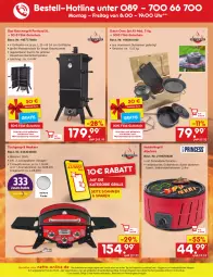 Gazetka promocyjna Netto Marken-Discount - Filial-Angebote - Gazetka - ważna od 05.08 do 05.08.2023 - strona 47 - produkty: angebot, batterie, eis, ente, Garten, gasgrill, grill, grillfläche, grillrost, gutschein, Holz, holzkohle, holzkohlegrill, Kamin, Kohlegrill, LG, mab, ndk, reis, Ria, Schal, Schale, telefon, Ti, tisch, uhr, wasser, ZTE