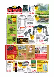 Gazetka promocyjna Jawoll - Prospekte - Gazetka - ważna od 16.07 do 16.07.2022 - strona 1 - produkty: akku, angebot, angebote, arla, braun, Brei, buitoni, cola, Container, creme, decke, dekoration, dell, drink, drinks, eis, elle, ente, erde, fenster, flasche, Garten, gartenliege, gartenmöbel, gin, glasplatte, haarschneider, Insektennetz, Kærgården, Kette, kissen, klappstuhl, Kocher, koffer, kopfkissen, latte, leds, LG, lichterkette, Liege, meridol, möbel, Mode, motorenöl, mundspülung, nudel, nudeln, pavillon, Rauch, reifen, reis, rel, rind, rindenmulch, rosen, rückenlehne, sac, salz, sekt, sessel, sitzkissen, Sofa, spülung, stuhl, Ti, tisch, tischdecke, topf, Trampolin, zahncreme