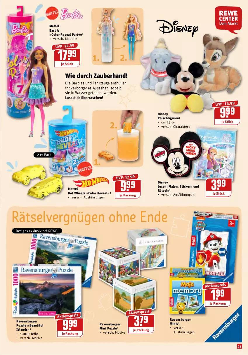 Aktueller Prospekt Rewe - Prospekte - von 06.09 bis 12.09.2021 - strona 21