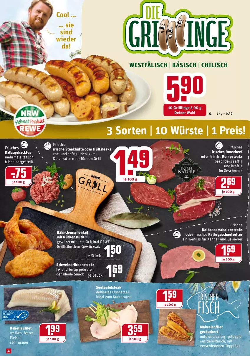 Aktueller Prospekt Rewe - Prospekte - von 06.09 bis 12.09.2021 - strona 4