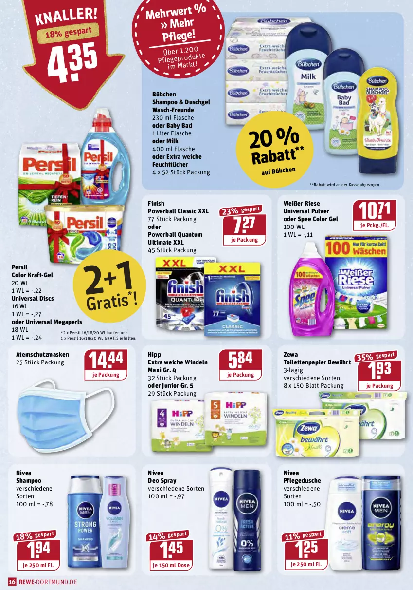 Aktueller Prospekt Rewe - Diese Woche im Angebot! - von 12.10 bis 17.10.2020 - strona 16