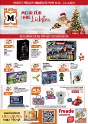 Gazetka promocyjna Mueller - Spielwaren & Multi-Media - Gazetka - ważna od 24.12 do 24.12.2021 - strona 1 - produkty: aktionspreis, Carrera, eis, elle, , Laptop, mac, Mattel, playmobil, reis, spee, Spiele, Ti