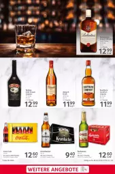 Gazetka promocyjna Selgros - Gastronomie - Gazetka - ważna od 21.02 do 21.02.2024 - strona 39 - produkty: baileys, ball, blended scotch, blended scotch whisky, budweiser, cola, eis, flasche, irish cream, krombache, krombacher, liqueur, mw-flasche, reis, scotch, scotch whisky, Ti, whisky