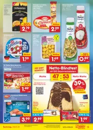 Gazetka promocyjna Netto Marken-Discount - Filial-Angebote - Gazetka - ważna od 29.07 do 29.07.2023 - strona 13 - produkty: angebot, auer, baguette, baguettes, bahlsen, bestpreis, Bistro Baguette, comtess, comtess kuchen, creme, dauertiefpreis, deo, Dr. Oetker, eis, filet, fisch, fische, grill, kartoffel, kartoffeln, kuchen, lachs, lachsfilet, lindt, mac, Old Amsterdam, rama, rama cremefine, reis, reiss, rel, rosmarin, snack, Ti, tiefpreis, Wild, wildlachs, zott, zottarella, zottarella minis, ZTE