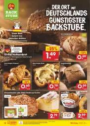 Gazetka promocyjna Netto Marken-Discount - Filial-Angebote - Gazetka - ważna od 29.07 do 29.07.2023 - strona 18 - produkty: angebot, backofen, bestpreis, bio, blume, blumen, brot, brötchen, Croissant, eis, haselnuss, Käse, korn, Kornbrot, kuchen, mac, mehl, Muffin, ndk, nuss, nutella, Ofen, reis, roggenbrötchen, sonnenblume, sonnenblumen, Sonnenblumenkerne, sonnenblumenkernen, stube, Ti, tisch, vollkornbrot, zitrone, zitronen