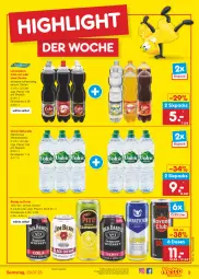 Gazetka promocyjna Netto Marken-Discount - Filial-Angebote - Gazetka - ważna od 29.07 do 29.07.2023 - strona 3 - produkty: Alwa, angebot, bestpreis, cola, drink, eis, elle, limo, limonade, limonaden, mineralwasser, natur, natürliches mineralwasser, reis, rel, Ti, volvic, wasser, ZTE, zucker