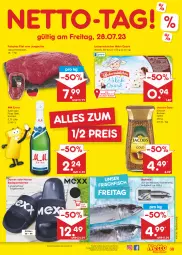 Gazetka promocyjna Netto Marken-Discount - Filial-Angebote - Gazetka - ważna od 29.07 do 29.07.2023 - strona 39 - produkty: angebot, Bad, bestpreis, bohne, bohnen, bohnenkaffee, eis, Falsches Filet, filet, jacobs, Jacobs Gold, jungbullen, kaffee, küche, Küchen, leckermäulchen, löslicher bohnenkaffee, Makrele, milch, mm extra, Nordsee, pantolette, pantoletten, quark, reis, rel, sac, sekt, Ti, ZTE