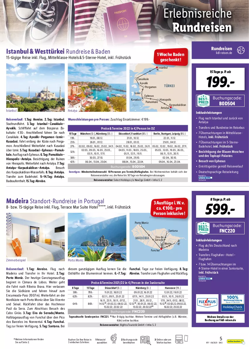 Aktueller Prospekt Lidl - Themenflyer September 2021 - von 15.09 bis 14.11.2021 - strona 5