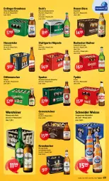 Gazetka promocyjna Getraenke Hoffmann - Prospekte - Gazetka - ważna od 18.05 do 18.05.2024 - strona 7 - produkty: alkohol, bier, Biere, budweiser, eis, elle, erdinger, gin, grevensteiner, hasseröder, krombache, krombacher, krombacher pils, mars, natur, oder radler, pils, pilsener, premium pils, radler, Spaten, steiner, Ti, tyskie, warsteiner