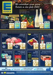 Gazetka promocyjna Edeka - Prospekte - Gazetka - ważna od 03.01 do 03.01.2027 - strona 1 - produkty: aperol, Astra, Bebe, beere, beeren, bier, coupon, coupons, drink, eis, energy drink, erbsen, fleisch, Fondue, frucht, fruchtgummi, Geflügel, gewürz, gewürzquark, haribo, himbeer, himbeere, himbeeren, holsten, kartoffel, kerze, Knallerbsen, Lakritz, milram, paprika, quark, rind, rinder, Rinderhüfte, rum, schwein, Ti, wein