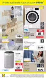 Gazetka promocyjna Lidl - Wochen-Highlights im Onlineshop - Gazetka - ważna od 30.04 do 30.04.2023 - strona 4 - produkty: angebot, angebote, aqua, AquaPur, bambus, bürste, eis, elle, Luftreiniger, ndk, reiniger, Reinigung, reis, rel, Schal, Schale, silvercrest, telefon, Ti, timer, Trockner, uhr, wäschetrockner, waschtrockner, wasser, wassertank, weck