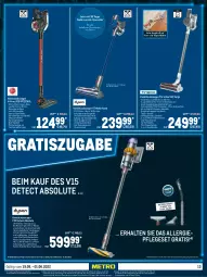 Gazetka promocyjna Metro - Technik Spezial - Gazetka - ważna od 01.06 do 01.06.2022 - strona 13 - produkty: akku, auto, Behälter, bürste, Dyson, eis, elle, ente, erde, Haarentfernung, handstaubsauger, Intel, kraft, Leuchte, leuchten, LG, mac, Metro, natur, natura, Reinigung, reis, Roller, sonderposten, staubsauger, teller, teppich, Ti, tisch, wandhalterung