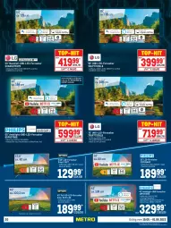 Gazetka promocyjna Metro - Technik Spezial - Gazetka - ważna od 01.06 do 01.06.2022 - strona 20 - produkty: eis, elle, ente, fernseher, LG, reis, teller, Ti, top-hit, uhd