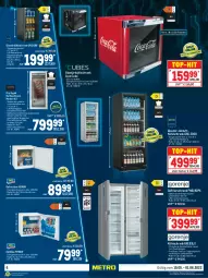 Gazetka promocyjna Metro - Technik Spezial - Gazetka - ważna od 01.06 do 01.06.2022 - strona 6 - produkty: beleuchtung, dell, eis, Elektro, elle, erde, flasche, Gefrierbox, gefrierschrank, Glastür, kompressor, kühlbox, kühlschrank, lebensmittel, Mode, Rauch, reis, Schal, Schrank, teller, Ti, top-hit