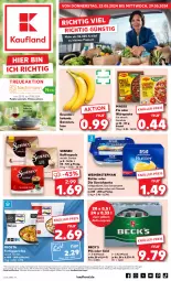 Gazetka promocyjna Kaufland - Prospekt - Gazetka - ważna od 29.05 do 29.05.2024 - strona 1 - produkty: aktionspreis, angebot, angebote, banane, bananen, beck's, beutel, butter, eis, ente, fertiggericht, fertiggerichte, frosta, kaffee, kaffeepads, leine, maggi, maggi fix, olive, oliven, olivenöl, pils, reis, salz, senseo, Streichzart, Ti, weihenstephan, ZTE