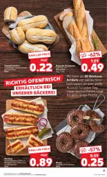 Gazetka promocyjna Kaufland - Prospekt - Gazetka - ważna od 29.05 do 29.05.2024 - strona 21 - produkty: angebot, angebote, baguette, brötchen, Donut, eis, gurke, gurken, hot dog, Käse, mit würstchen, röstzwiebeln, schoko, schokolade, senf, Ti, weizenbrötchen, würstchen, zwiebel, zwiebeln