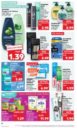 Gazetka promocyjna Kaufland - Prospekt - Gazetka - ważna od 29.05 do 29.05.2024 - strona 32 - produkty: alkohol, aloe vera, angebot, arla, Beba, bio, bruno banani, caramel, coconut, cola, creme, decke, duschgel, eis, elmex, flüssigseife, getränk, Haarlack, lack, leine, listerine, meridol, milch, mint, mundspülung, nestlé, oder schaumfestiger, ohne alkohol, olive, palmolive, pasta, rasierer, riegel, schauma, schauma shampoo, schaumfestiger, Seife, shampoo, shampoo oder spülung, spülung, Taft, Ti, wilkinson, xxl-packung, zahnpasta, ZTE