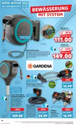 Gazetka promocyjna Kaufland - Prospekt - Gazetka - ważna od 29.05 do 29.05.2024 - strona 40 - produkty: angebot, angebote, aqua, auto, Brei, Garten, Ria, schlauch, Ti, Viereckregner, wasser, ZTE