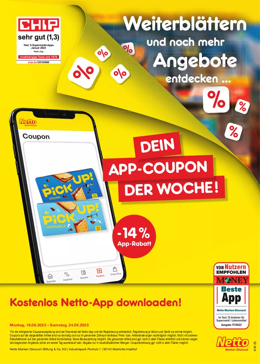 Aktueller Prospekt Netto Marken-Discount - Filial-Angebote - von 19.06 bis 24.06.2023 - strona 41 - produkty: angebot, angebote, coupon, coupons, decke, discount, eis, Holz, LG, marken-discount, reis, Ti, ZTE