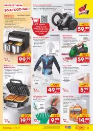 Gazetka promocyjna Netto Marken-Discount - Filial-Angebote - Gazetka - ważna od 24.06 do 24.06.2023 - strona 23 - produkty: akku, angebot, apfel, auer, auto, Behälter, beutel, bluse, bügel, edelstahl, eis, elle, ente, flasche, fritteuse, grill, grillrost, Heißluftfritteuse, hemd, hemden, Heu, kraft, latte, LG, matratze, matratzen, möbel, Mode, orange, orangen, reiniger, Reinigung, ring, Seife, sprühflasche, staubbeutel, staubsauger, teppich, teppiche, Ti, timer, tisch, topf, Waffeleisen, waffeln, wasser, ZTE