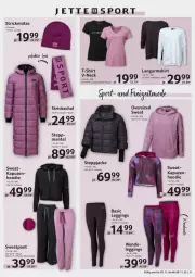 Gazetka promocyjna Selgros - Non Food - Gazetka - ważna od 09.11 do 09.11.2022 - strona 9 - produkty: gin, Jacke, Langarmshirt, leggings, Mantel, Mütze, Schal, shirt, Sport, Steppjacke, T-Shirt, Ti