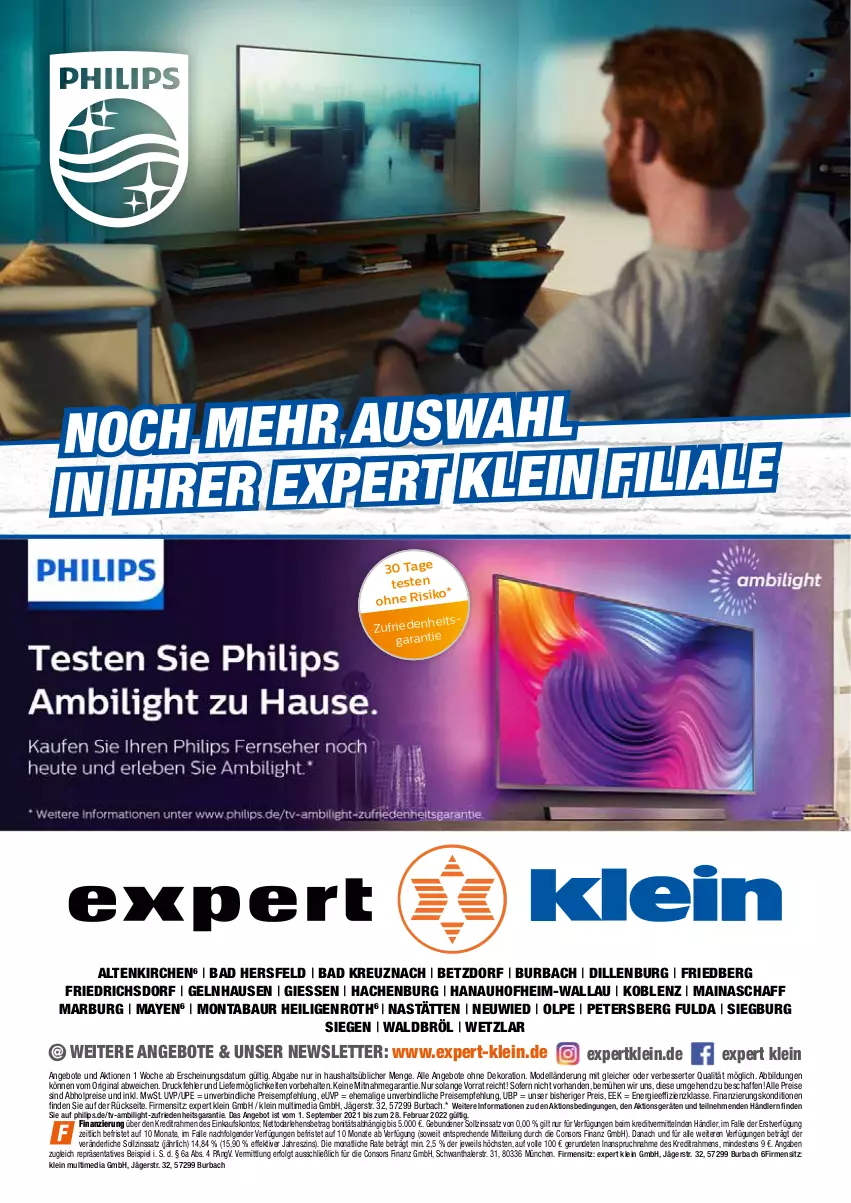 Aktueller Prospekt Expert Olpe - Prospekte - von 17.02 bis 23.02.2022 - strona 8 - produkty: abholpreise, alle preise sind abholpreise, angebot, angebote, Bad, Bau, consors finanz, dekoration, dell, eis, Fulda, gin, Heu, LG, Mode, Philips, reis, Ti