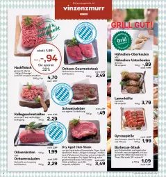 Gazetka promocyjna Aez - Prospekte - Gazetka - ważna od 17.06 do 17.06.2023 - strona 4 - produkty: barbecue, braten, eis, für grill und pfanne, geschnetzeltes, gewürz, grill, grill und pfanne, gyros, Hähnchen-Oberkeulen, Hähnchen-Unterkeulen, hofgut, ideal für grill, ideal für grill und pfanne, lamm, mac, marinade, pfanne, reis, rouladen, schwein, schweine, Schweineleber, sim, steak, Ti, und pfanne, wein, weine, Zelt, ZTE