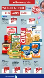 Gazetka promocyjna AldiSud - ALDI Aktuell - Gazetka - ważna od 16.04 do 16.04.2022 - strona 42 - produkty: aldi, basilikum, beutel, butter, Butterschmalz, cracker, creme, eis, flasche, gin, grill, heinz, kerrygold, knallerpreis, knoblauch, kräuter, lorenz, malz, oder kräuter, Ofen, patros, reis, sauce, Schmalz, snack, snacks, spargel, steak, tasse, tomate, wasa, Yo