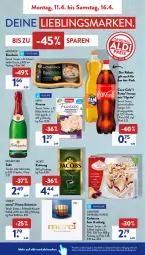 Gazetka promocyjna AldiSud - ALDI Aktuell - Gazetka - ważna od 16.04 do 16.04.2022 - strona 6 - produkty: aldi, alle artikel ohne dekoration, coca-cola, cola, coppenrath, dekoration, eis, erfrischungsgetränk, fanta, finesse, flasche, getränk, grill, hähnchenbrust, herta, jacobs, joghur, joghurt, kirsch, mandel, merci, Mezzo Mix, mövenpick, Ofen, reis, Ria, rotkäppchen, Schal, Schale, sekt, sprite, storck, Ti, ZTE