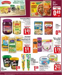 Gazetka promocyjna Edeka - Prospekte - Gazetka - ważna od 09.03 do 09.03.2024 - strona 10 - produkty: apfel, auer, basmati, basmati-reis, Becher, beutel, blume, blumen, blumenöl, Dreirad, eier, eis, ente, fisch, hafer, hartweizen, hengstenberg, in olivenöl, kochbeutel, korn, Kraut, mayonnaise, natur, natura, nudel, nudeln, nuss, olive, oliven, olivenöl, oryza, reis, reis-fit, remoulade, rotkohl, Sauerkraut, saupiquet, sonnenblume, sonnenblumen, sonnenblumenöl, Spezi, thomy, thunfisch, Ti, wasser, wein, Weinsauerkraut, Yo