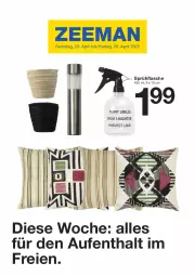 Gazetka promocyjna Zeeman - Prospekte - Gazetka - ważna od 29.04 do 29.04.2022 - strona 1 - produkty: flasche, pril, sprühflasche