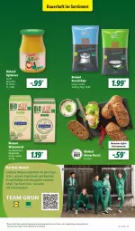 Gazetka promocyjna Lidl - Aktionsprospekt - Gazetka - ważna od 22.04 do 22.04.2023 - strona 13 - produkty: angebot, apfel, apfelmus, auer, bio, bioland, brot, chips, decke, eis, geback, mehl, reis, Ti, weizenmehl, ZTE, zucker