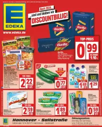 Gazetka promocyjna Edeka - Prospekte - Gazetka - ważna od 03.02 do 03.02.2024 - strona 1 - produkty: arla, die ofenfrische, Dr. Oetker, drink, gurke, gurken, hot dog, Kuschelweich, margherita, Ofen, pizza, pizza tradizionale, rind, rinder, salat, Salatgurke, salatgurken, tradizionale, uhr