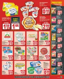 Gazetka promocyjna Edeka - Prospekte - Gazetka - ważna od 03.02 do 03.02.2024 - strona 5 - produkty: actimel, aeg, akku, Becher, beutel, danone, discount, drink, eis, elle, fleisch, fleischsalat, früchte, Käse, leberwurst, miree, reis, sahne, salat, teller, Ti, wurst, zucker