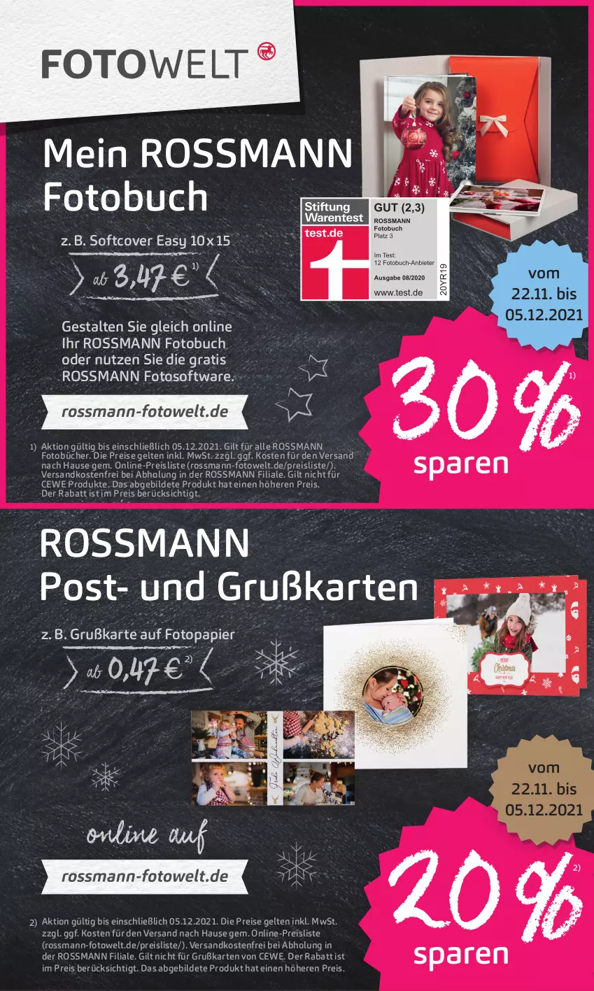 Aktueller Prospekt Rossmann - Prospekte - von 22.11 bis 26.11.2021 - strona 17