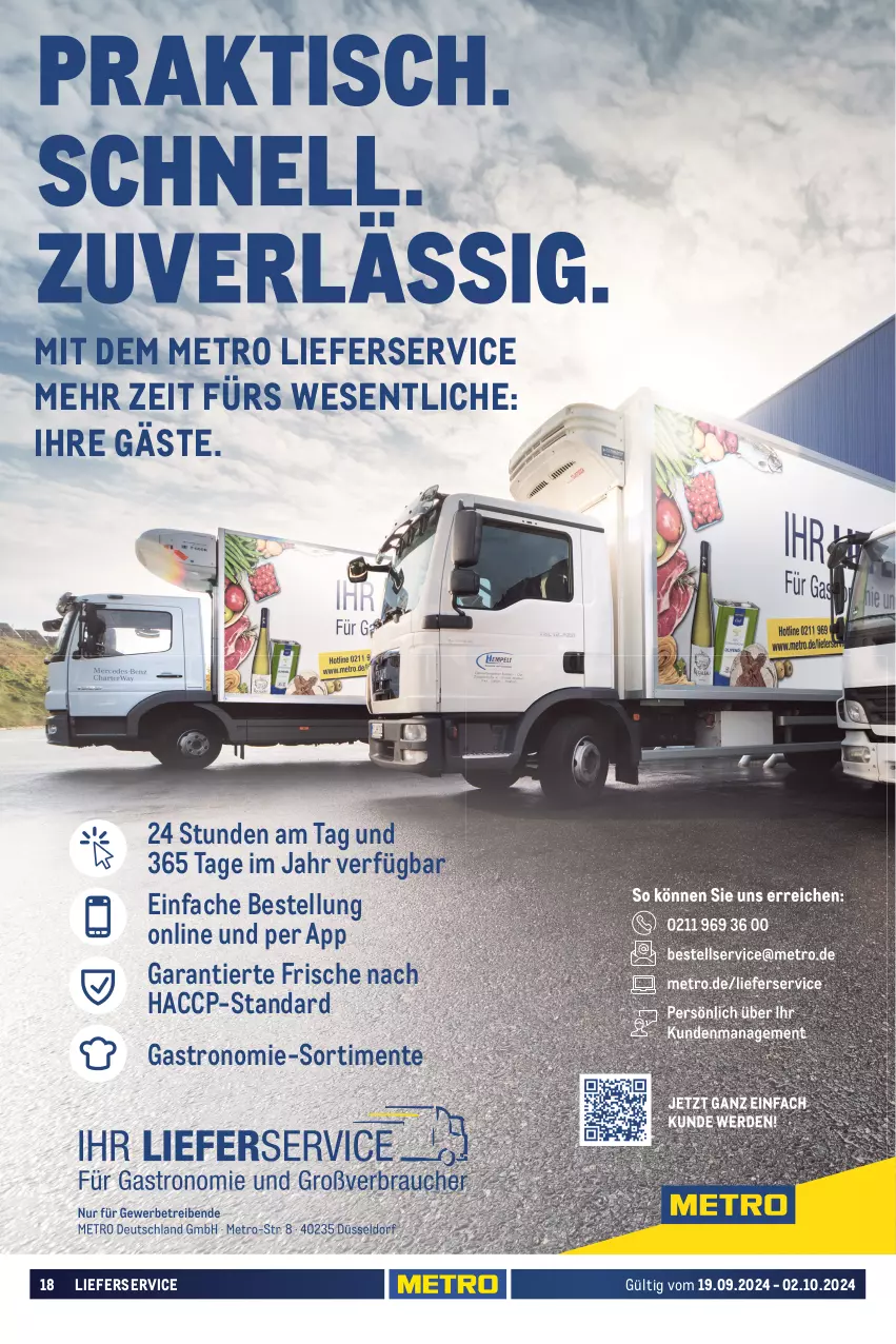 Aktueller Prospekt Metro - GastroJournal - von 19.09 bis 02.10.2024 - strona 18 - produkty: Absolut Vodka, ACC, bombay sapphire, ente, flasche, getränk, getränke, gin, jack daniel, lieferservice, mariacron, Metro, ouzo, ouzo 12, Palette, Ria, sapphire, Sierra, sierra tequila, spirituosen, tequila, Ti, vodka, wein, weinbrand