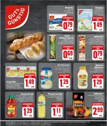 Gazetka promocyjna Edeka - Prospekte - Gazetka - ważna od 27.04 do 27.04.2024 - strona 19 - produkty: baguette, briketts, brot, ciabatta, eier, eis, elle, flasche, grill, hirtenkäse, Käse, ketchup, knoblauch, kräuter, mac, mais, mayonnaise, mozzarella, natur, pflanze, pflanzen, Pflanzenöl, rapsöl, Rauch, reis, rel, ring, saft, salat, Ti, tomate, tomaten, vita, WICK, Yo, ZTE, zucker