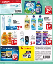 Gazetka promocyjna Edeka - Prospekte - Gazetka - ważna od 27.04 do 27.04.2024 - strona 24 - produkty: bürste, coupon, coupons, creme, deo, erde, Finish, flasche, garnier, Kuschelweich, Maschinenpfleger, meridol, reiniger, rexona, saro, shampoo, shampoo oder spülung, spülung, Ti, Wahre Schätze, weichspüler, zahnbürste, zahncreme