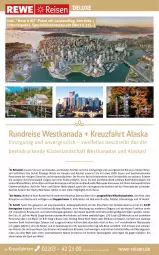 Gazetka promocyjna Rewe Reisen - Reiseprospekt - Gazetka - ważna od 27.01 do 27.01.2023 - strona 24 - produkty: angebot, angebote, Bad, Brei, buch, decke, dusche, eier, eis, Elan, elle, erde, getränk, getränke, kreuzfahrten, küche, Küchen, LG, Metro, Mode, Nike, rama, reis, rel, rezept, ring, Spezi, telefon, Ti, tisch, uhr, usb, wasser, Yo