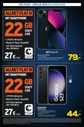 Gazetka promocyjna Euronics - Prospekte - Gazetka - ważna od 02.12 do 02.12.2023 - strona 7 - produkty: allnet flat, congstar, iphone, IPhone 13, Samsung, samsung galaxy, smartphone, usb