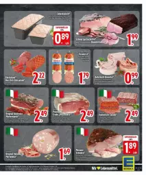 Gazetka promocyjna Edeka - Prospekte - Gazetka - ważna od 20.01 do 20.01.2025 - strona 17 - produkty: Abtei, chili, deka, Edelsalami, eis, ente, gin, lebensmittel, leberkäs, reis, rügenwalder, rügenwalder mühle, salami, Schal, Schale, schinken, senf, Speck, südtiroler, tee, teewurst, Ti, tuc, wurst, ZTE